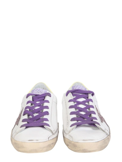 Shop Golden Goose Superstar Sneakers In White