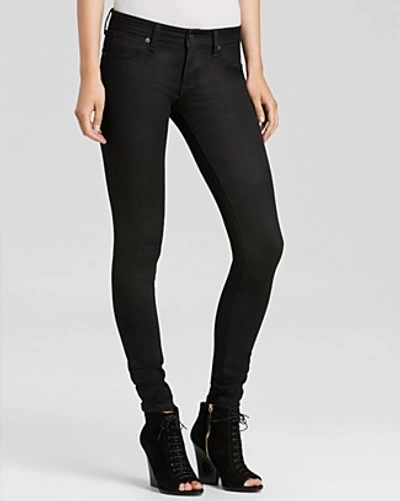 Shop Burberry Brit Skinny Jeans In Black