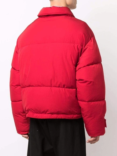 Shop Jacquemus Coats Red