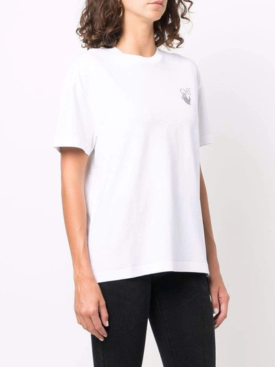 Shop Off-white Off White T-shirts And Polos White