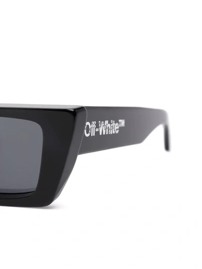 Off-white Marfa Rectangular-frame Sunglasses In Black