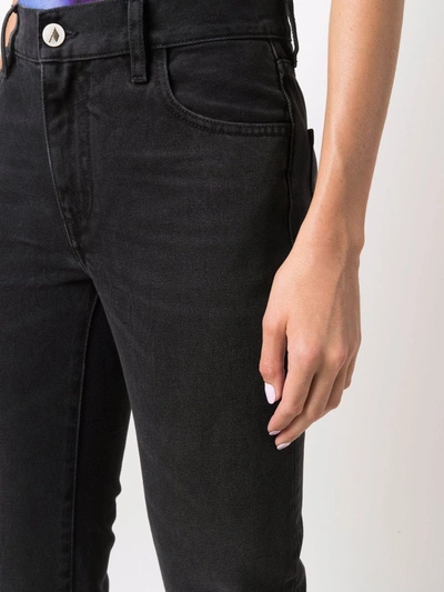 Shop Attico The  Jeans Black