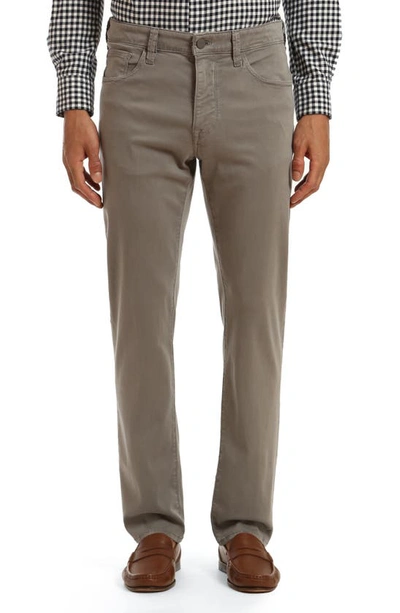 Shop 34 Heritage Courage Straight Leg Five Pocket Pants In Pewter Twill