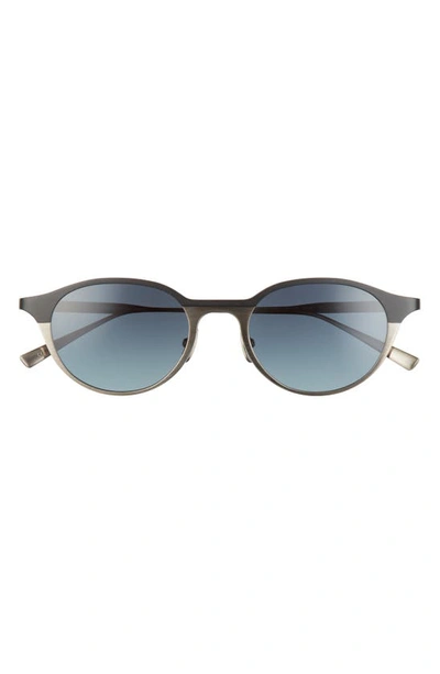 Shop Salt Torres 48mm Polarized Sunglasses In Black Sand/ Silver/ Denim