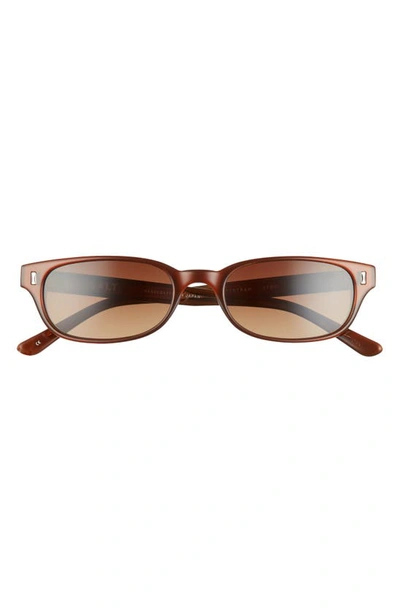 Shop Salt Bertram 53mm Polarized Sunglasses In Coffee Black/ Brown Gradient
