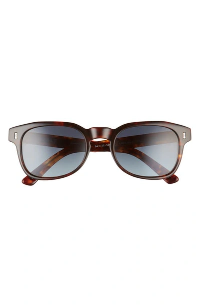 Shop Salt Coolidge 52mm Polarized Sunglasses In Toasted Toffee/ Denim Gradient