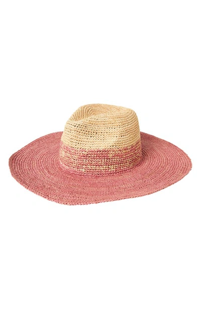 Shop O'neill Catamaran Fade Straw Sun Hat In Natural