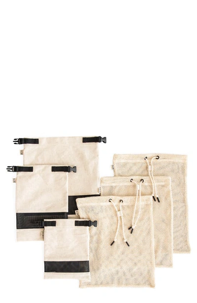 Shop Beis The Produce Bag Set In Beige