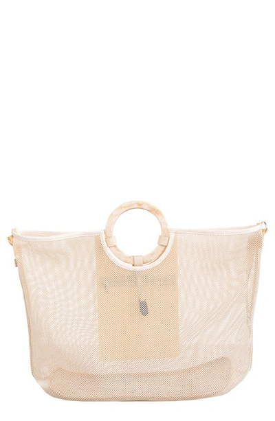 Shop Beis The Beach Bag Tote In Beige