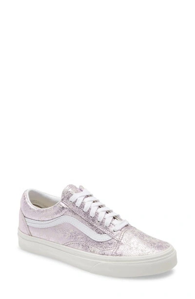 Vans Old Skool Metallic Low Top Sneaker In Rose Gold/blanc De Blanc |  ModeSens