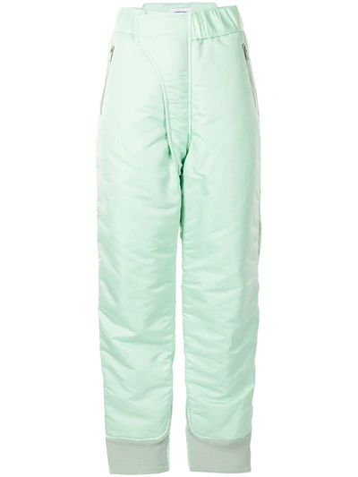 Shop Ambush High-waist Track Pants In Green