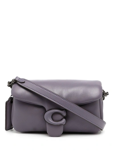 Shop Coach Tabby 7 Pillow Mini Bag In Purple