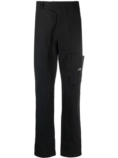Shop A-cold-wall* Side Patch Pocket Straight Trousers In Black
