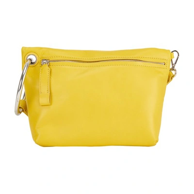 Shop Dries Van Noten Shoulder Bag In Yellow