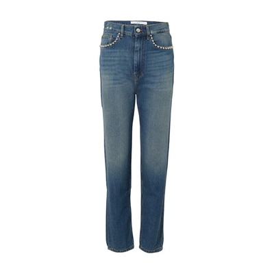 Shop Iro Dame Jeans In Country Mid Blue