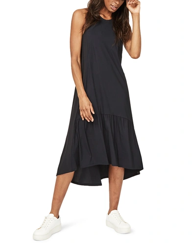 Shop Sweaty Betty Explorer Ace Midi Dress In Black