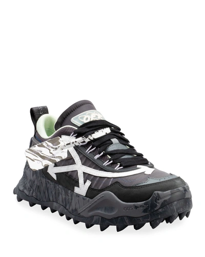 Off white Men s Odsy 1000 Mesh Marble sole Sneakers In Dark Grey White ModeSens