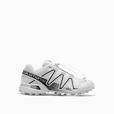 Shop Salomon Slab Speedcross 3 Sneakers L1312700 In White