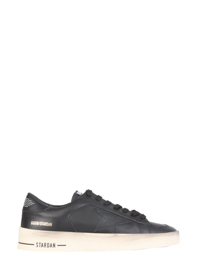 Shop Golden Goose Stardan Sneakers In Nero