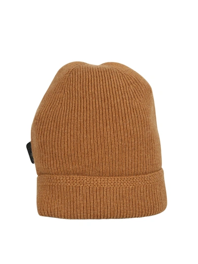 Shop Tom Ford Beanie Hat In Brown