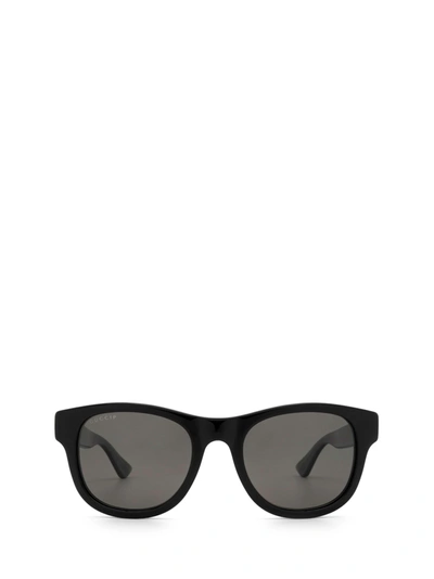Shop Gucci Gg0003s Black Sunglasses