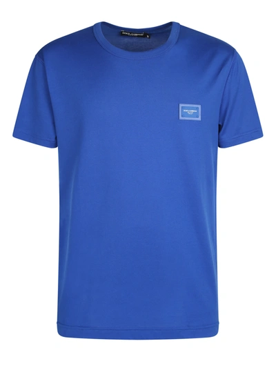 Shop Dolce & Gabbana Relaxed Fit T-shirt In Blue