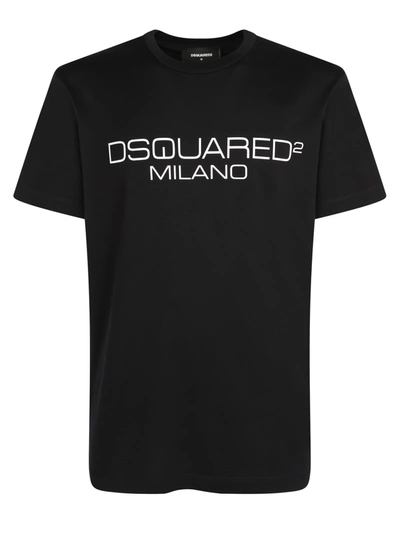 Shop Dsquared2 Relaxed Fit T-shirt In Black