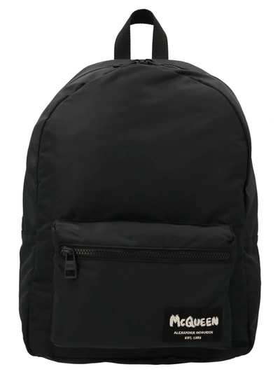 Shop Alexander Mcqueen Metropolitan Bag In Black
