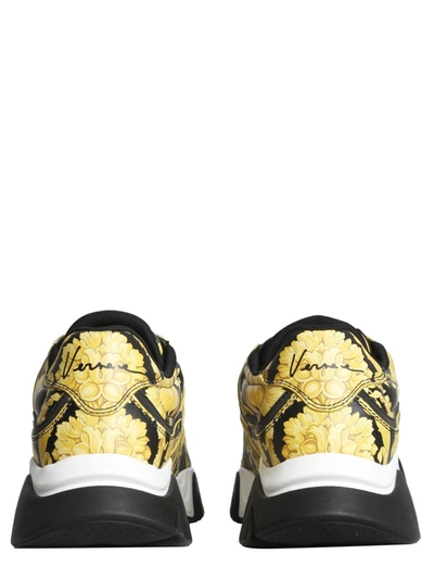 Shop Versace Shark Sneakers In Multicolour