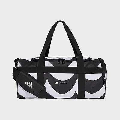 Adidas Originals Adidas X Marimekko Laine Allover Print Small Training  Duffel Bag In White/black | ModeSens