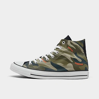 Converse Men's Chuck Taylor 70 Hybrid Camo High Top Casual Sneakers From  Finish Line In Olive/orange Camo | ModeSens