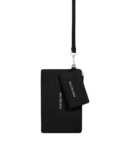 Shop Balenciaga Wallets & Cardholders In Black