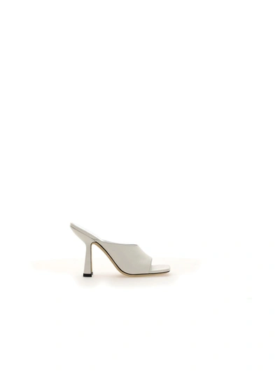 Shop By Far Mules In White