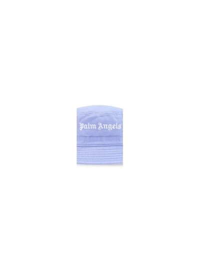 Shop Palm Angels Hats In Lilac White