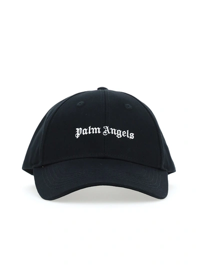 Shop Palm Angels Hats In Black White
