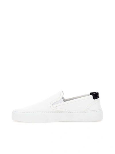 Shop Saint Laurent Sneakers In White