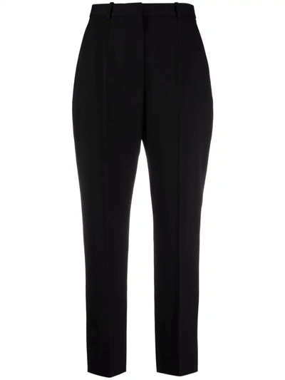 STRAIGHT WOOL TROUSERS