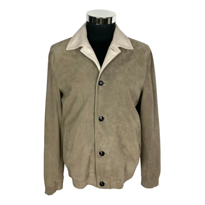 Pre-owned Kiton Vest In Beige