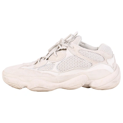Pre-owned Yeezy Cloth Trainers In Beige
