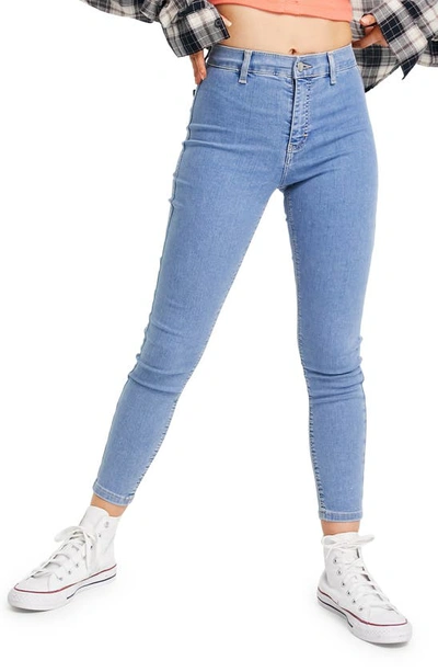 Topshop Joni Ankle Skinny Jeans In Bleach | ModeSens