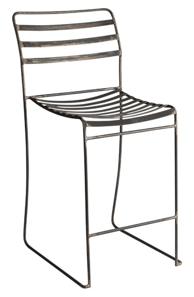 Shop Blackhouse Tobin Stack Counter Chair In Aged Iron