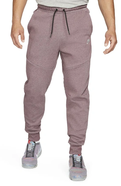Nike Sportswear Tech Fleece Jogger Sweatpants In Dark Wine,heather |  ModeSens