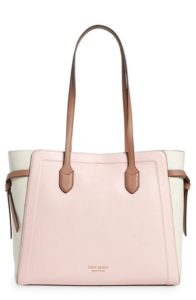 Kate Spade New York Knott Large Colour-block Leather Shoulder Bag