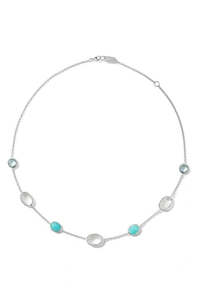 Shop Ippolita Sterling Silver Rock Candy Stone Collar Necklace