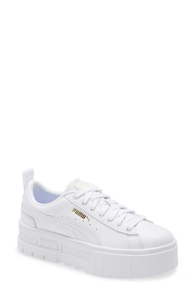 Puma Women's Mayze Classic Sneakers In  White