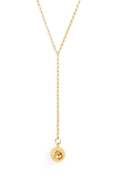 Shop Alighieri The Pendulum Of The Night Y-necklace In Gold