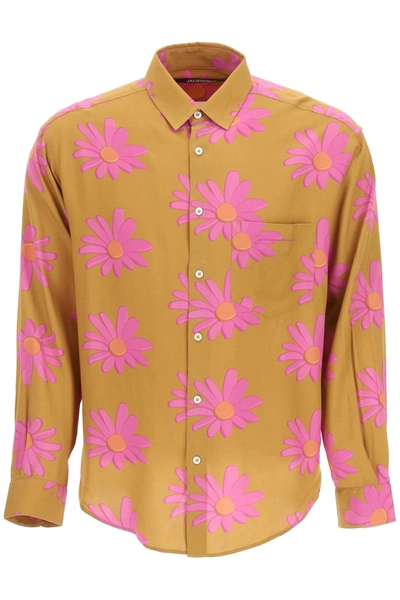 Shop Jacquemus Simon Floral Shirt In Mixed Colours