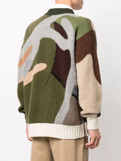 Shop Sacai Sweaters Brown