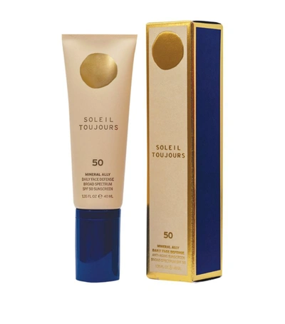 Shop Soleil Toujours Mineral Ally Daily Face Defense Spf 50 (40ml) In Multi