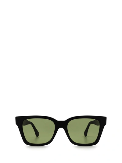 Shop Retrosuperfuture America Rectangular Frame Sunglasses In Black